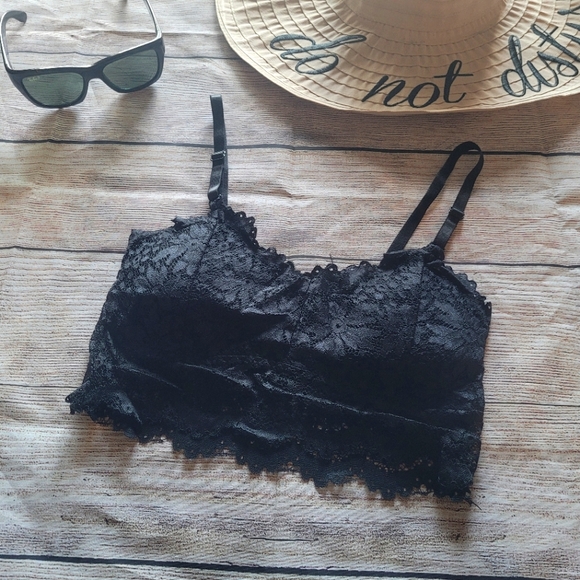 Black Lace Bralettes Sexy - Picture 7 of 10